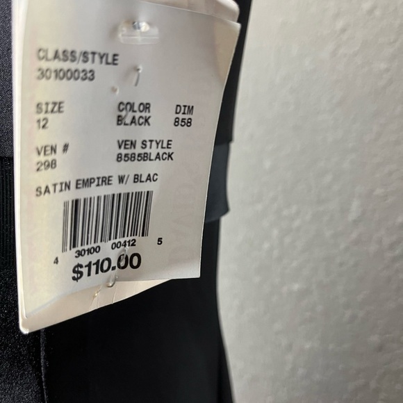 NWT David’s Bridal Bridesmaid Dress Sz 12 - Picture 7 of 9